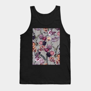 Magic Tulips Pattern Tank Top